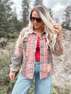 Alyiah Jacket in Charcoal Plaid