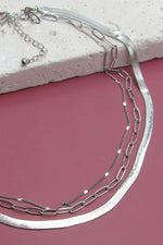 3 Layer Snake Necklace