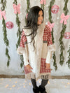 Nina Oversized Plaid Cape