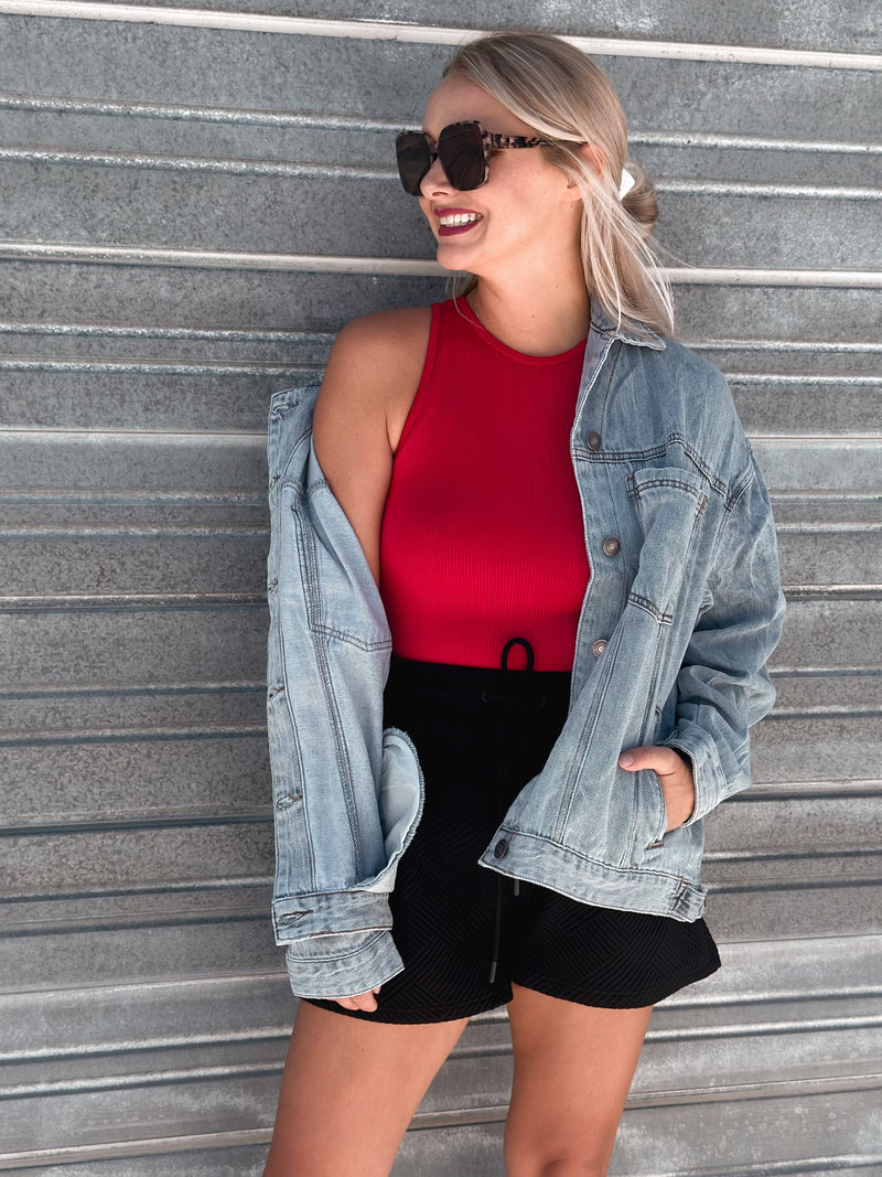 Better Then Bodysuit in Red