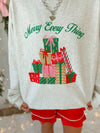 Merry Every Thing Embroidered Sweatshirt