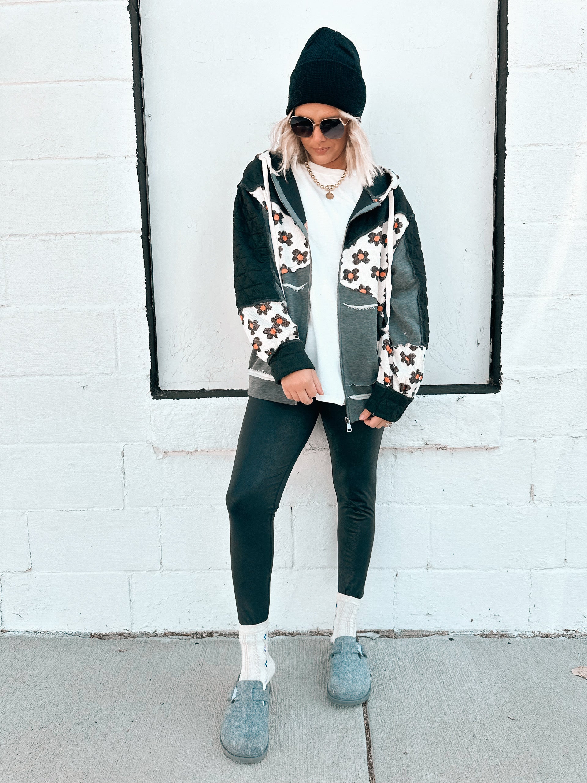 Fitch Jacket in Black Flower – Olive & Ave Clothing Boutique