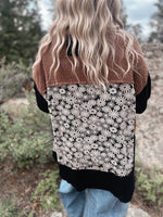 Jacee Jacket in Black Floral