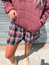 Free People Sunday Afternoon Boxer - Pink Combo