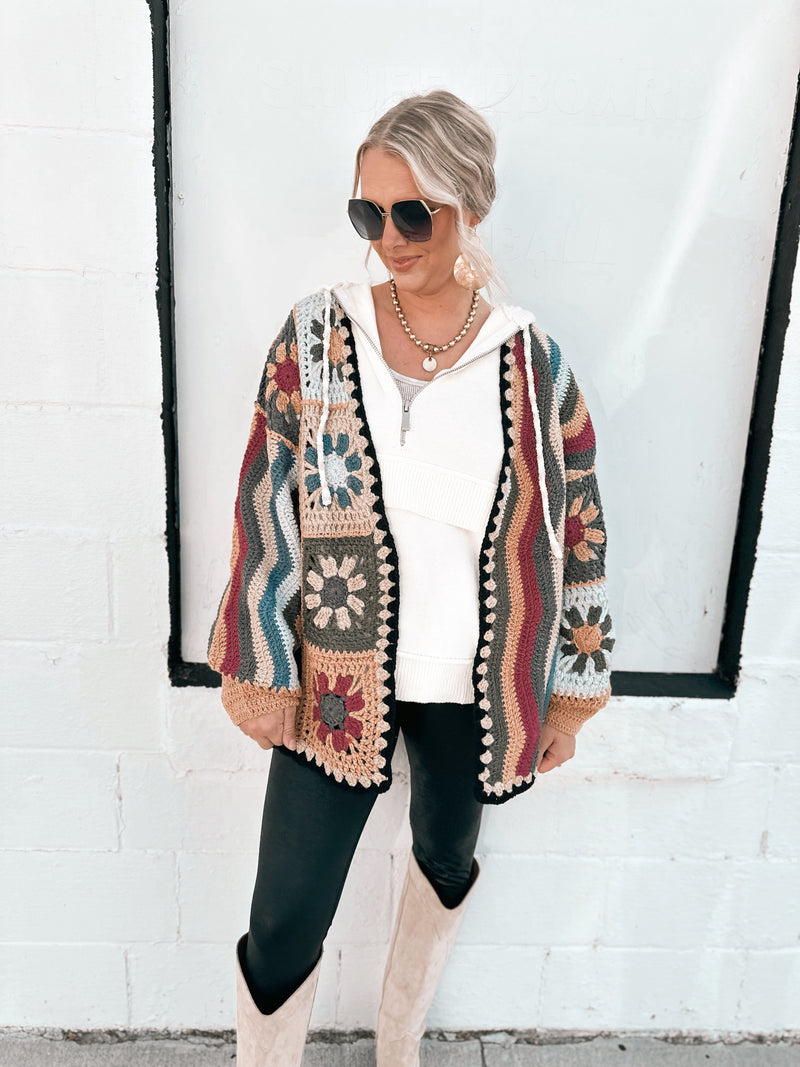 Marla Crochet Cardigan