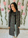 Evergreen Estate Plaid Coat