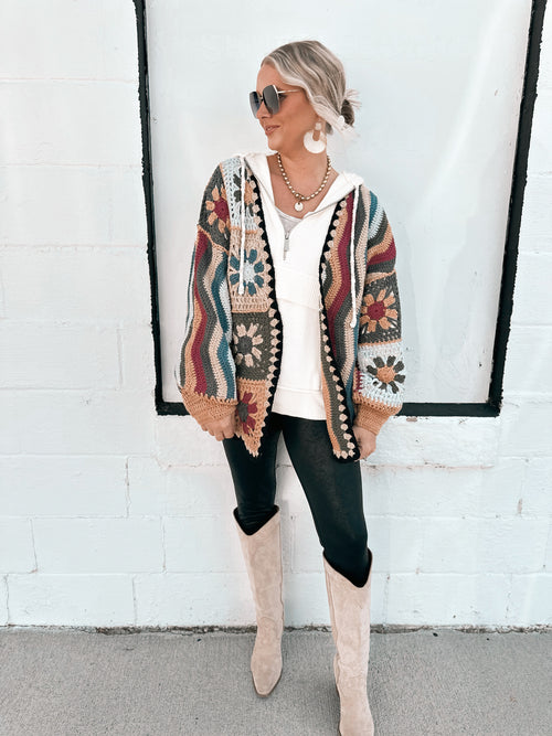 Marla Crochet Cardigan