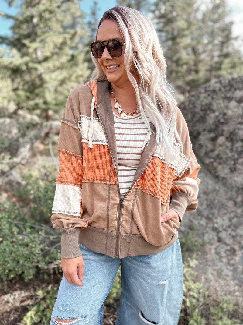 Autumn Colorblock Jacket