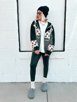Fitch Jacket in Black Flower