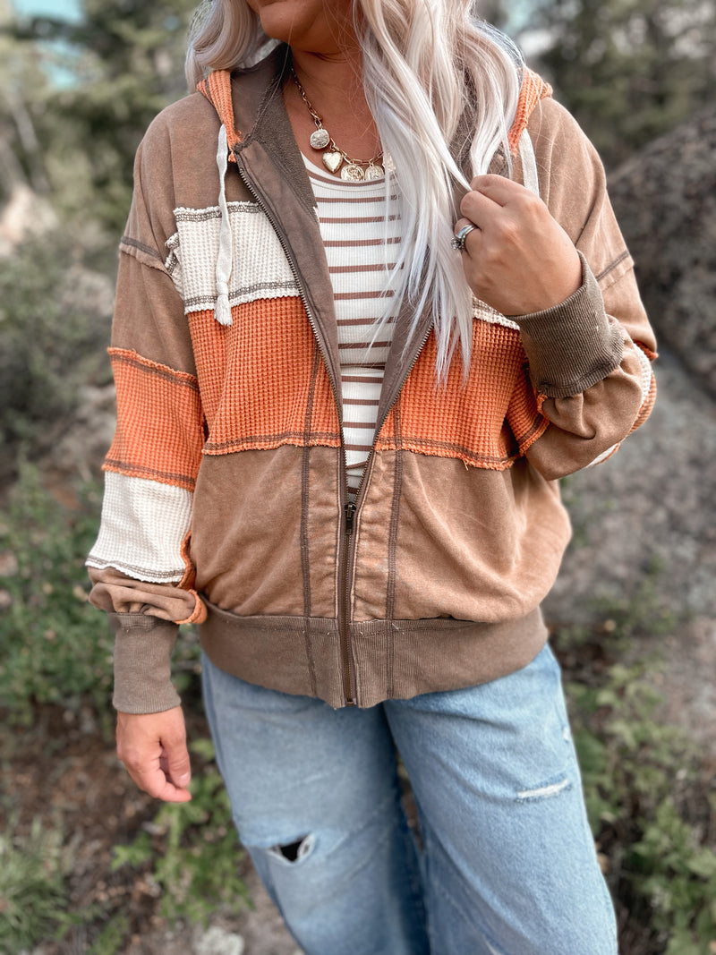 Autumn Colorblock Jacket