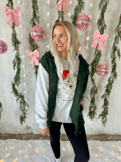 Santa Coffee Sweatshirt