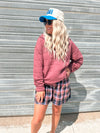 Indiana Pullover in Rose Heather