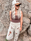 Cass Embroidered Pants