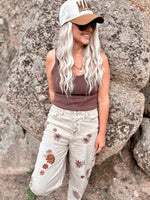 Cass Embroidered Pants