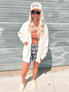 Free People Sunday Afternoon Boxer - Blue Combo