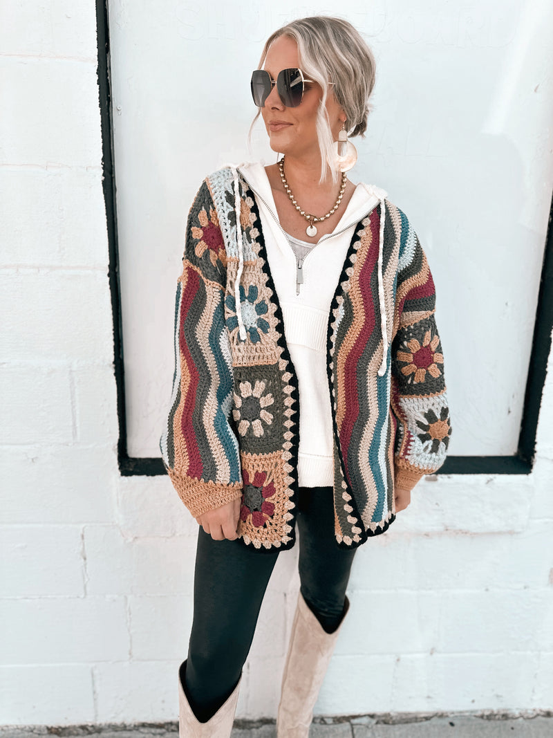 Marla Crochet Cardigan
