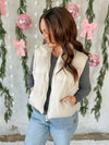 Issey Vest in Cream