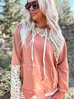 Bree Sweatshirt in Terracotta