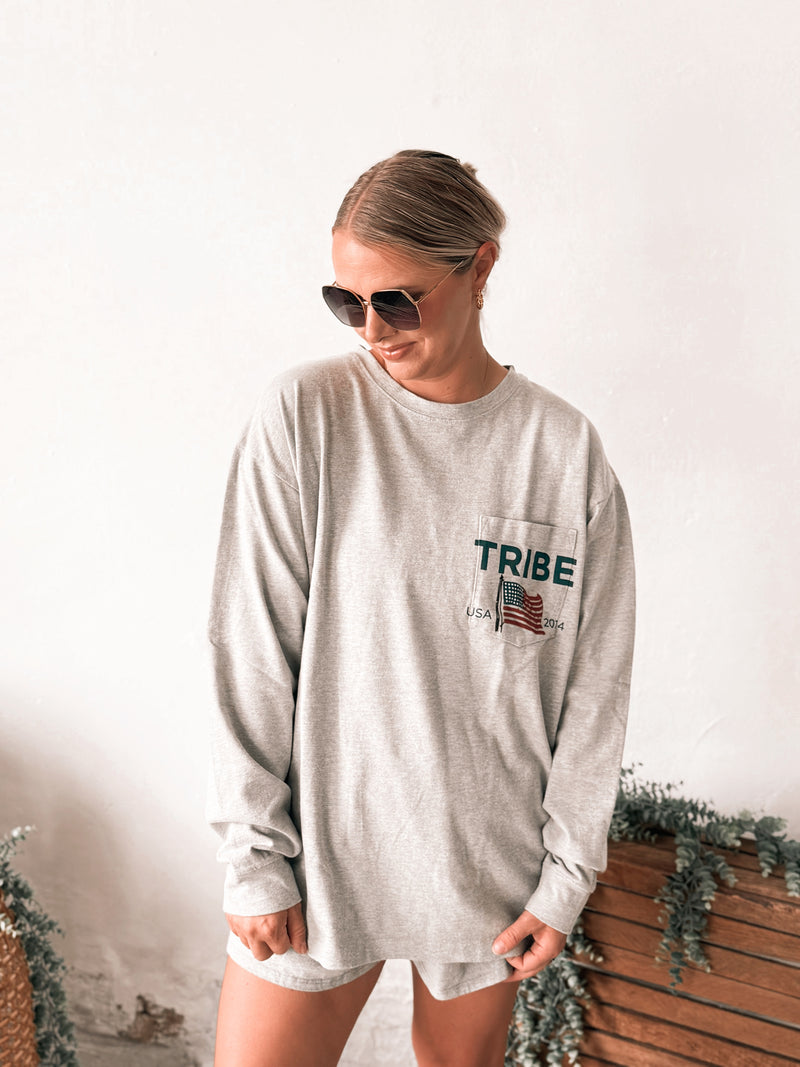 Tribe Kelley Base Camp Long Sleeve in Gray