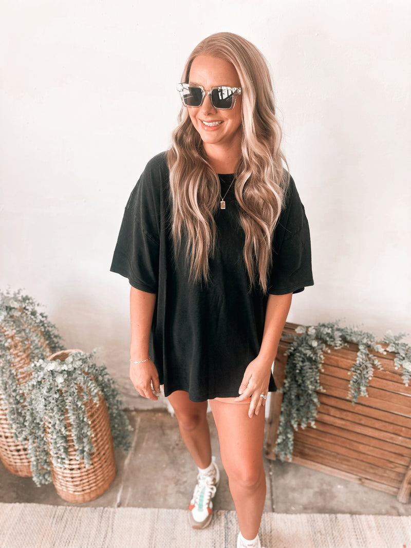 Teagan Tee in Black