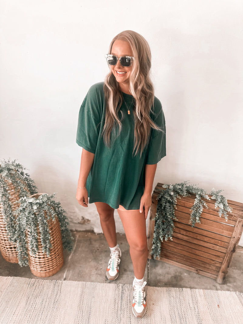 Teagan Tee in Emerald