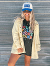 Free People Alexa Sweatshirt- Flan