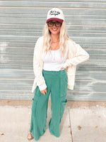 Kaycee Sweatpants in Dark Green