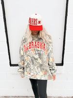 Nebraska Huskers Camo Sweatshirt