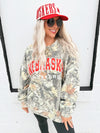 Nebraska Huskers Camo Sweatshirt