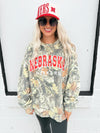 Nebraska Huskers Camo Sweatshirt
