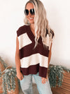 Karlie V-Neck Sweater Vest