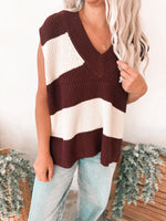 Karlie V-Neck Sweater Vest