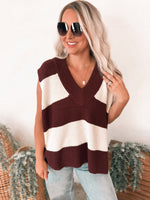 Karlie V-Neck Sweater Vest