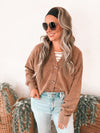 Billy Cardigan Sweater in Chestnut