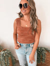 Free People Love Letter Cami- Cinnamon Stick