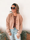 Billy Cardigan Sweater in Dark Taupe