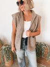 Vivi Zip Up Sweater Vest
