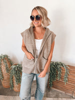 Vivi Zip Up Sweater Vest