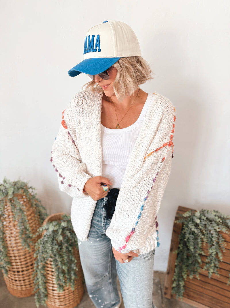 Candy Cardigan in Ivory
