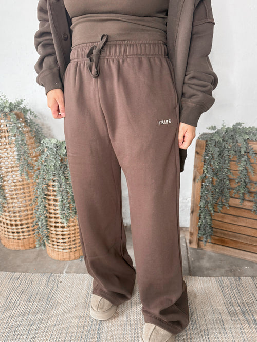 Tribe Kelley Butter Wide Leg in Oxford Brown