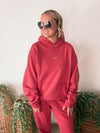Tribe Kelley Butter Hoodie in Red Line