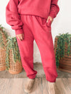 Tribe Kelley Butter Jogger in Red Line