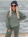 Tribe Kelley Butter Hoodie in Pine Green