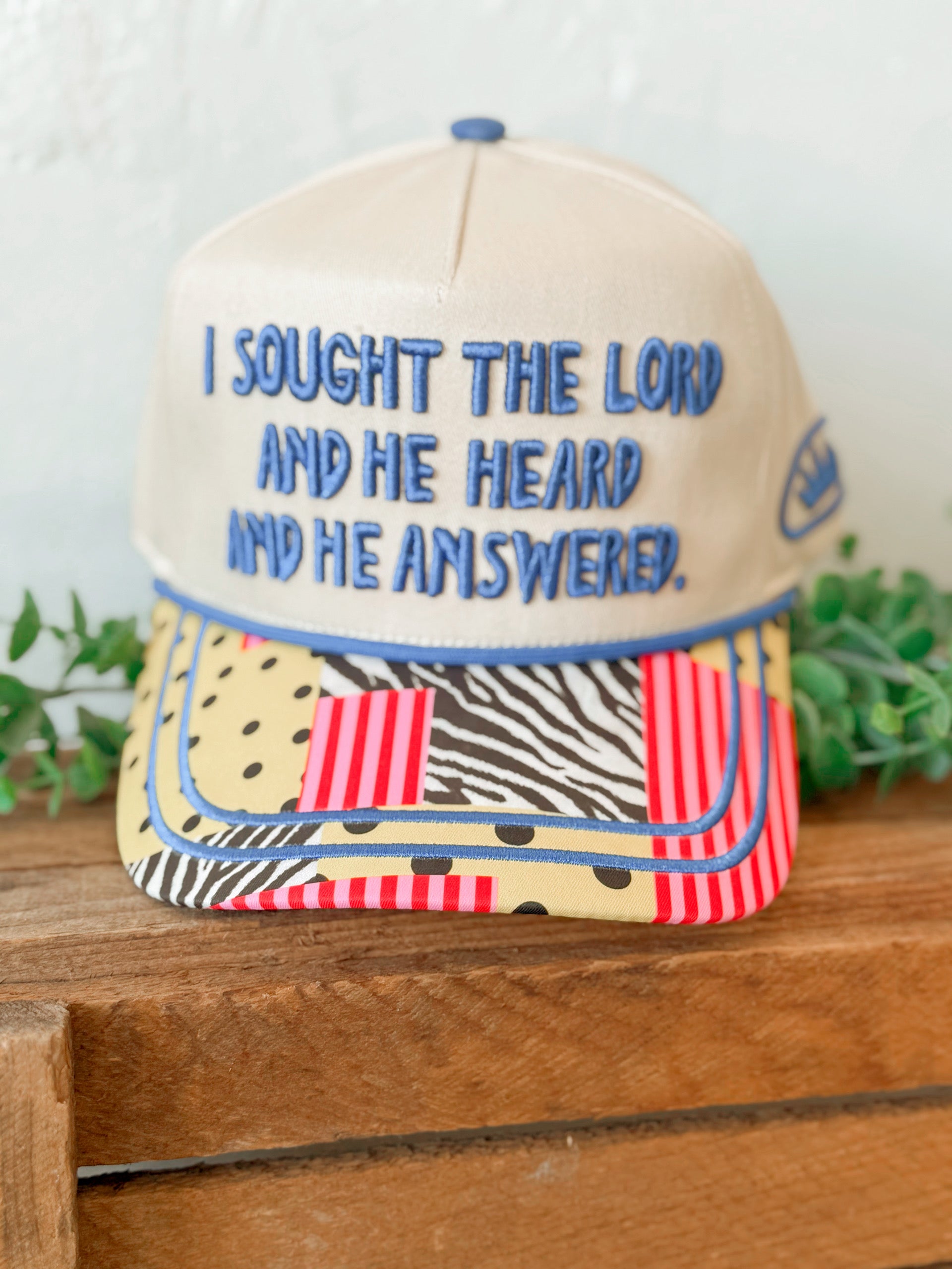 I Sought The Lord Hat – Olive & Ave Clothing Boutique