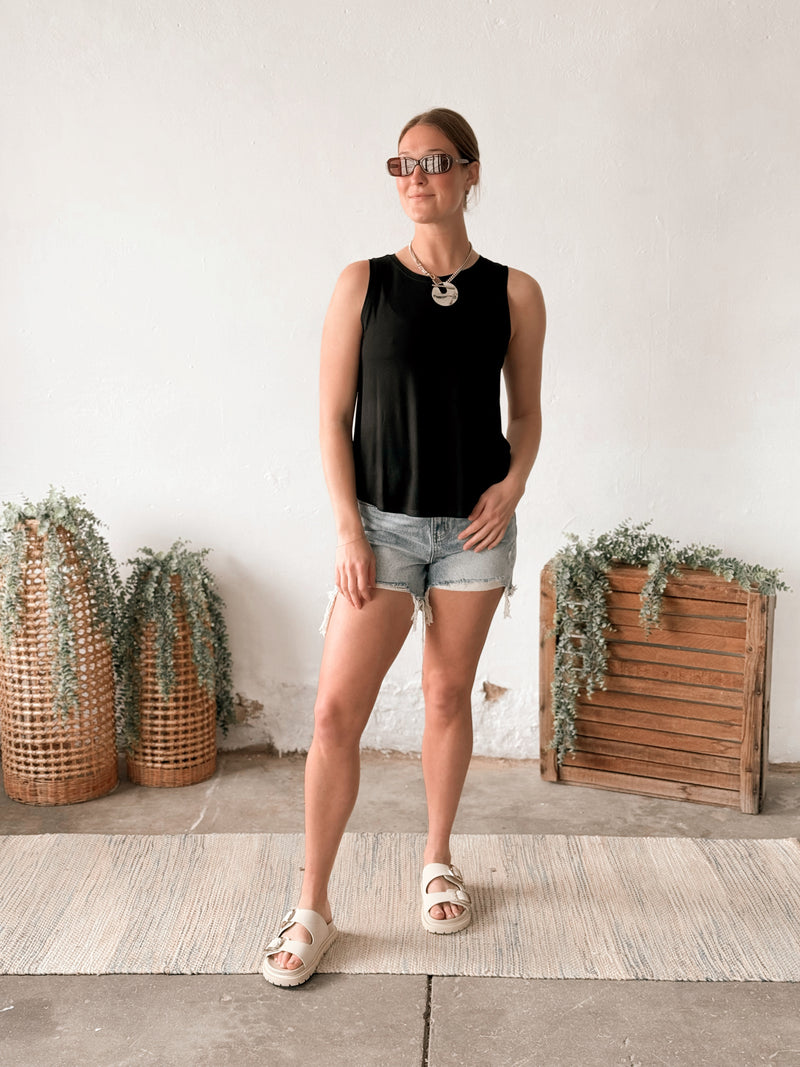 Mary Tank in Black