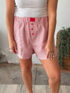 Stripe Boxer Shorts - Red Stripe