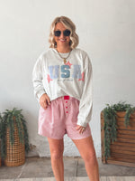 Stripe Boxer Shorts - Red Stripe