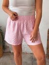 Boxer Shorts in Pink & Red