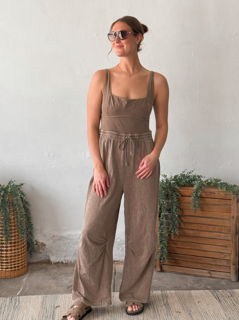 Ella Jumpsuit - Espresso