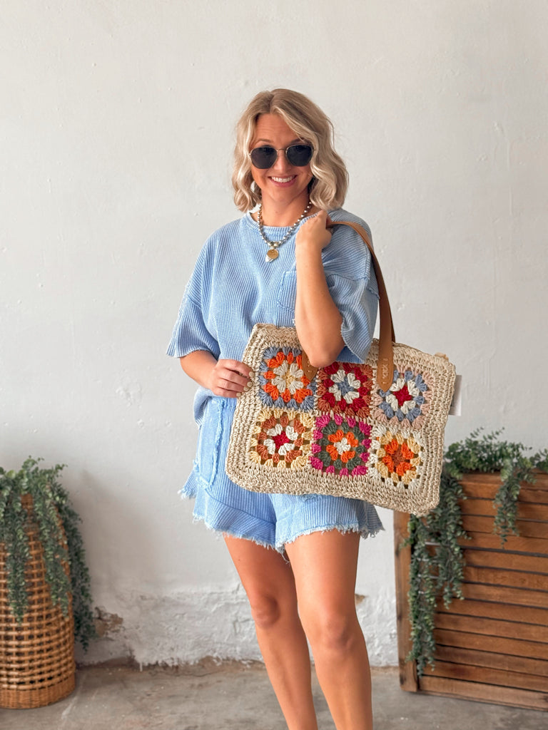 Crochet Beach Bag